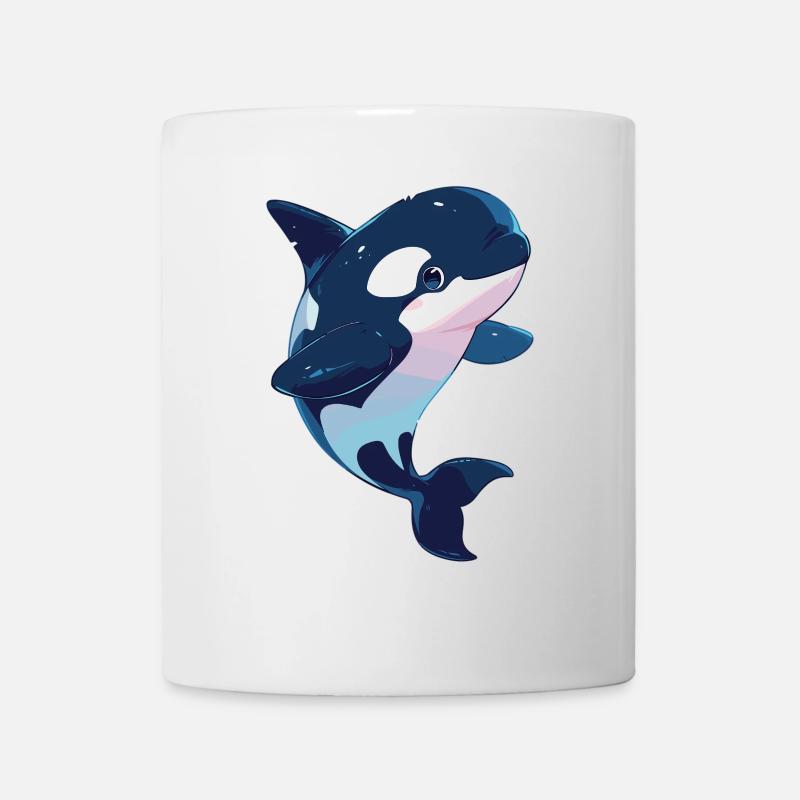 Orcas Orca - Tasse - Weiß