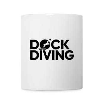 Dock Diving Spruch Dog Diving Dock Diving Geschenk - Tasse - Weiß - Vorne