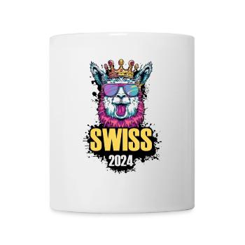 Switzerland 2024 Alpaca Party Holiday Swiss - Mug - white - Front
