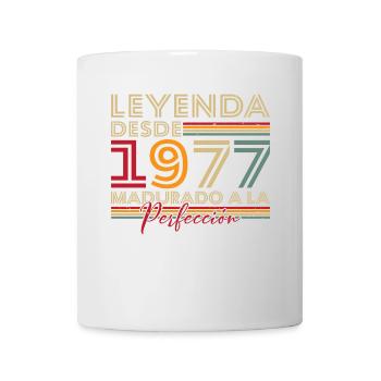 Legend since 1977 Birthday Gift - Mug - white - Front