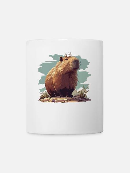 Capybaras Capybara - Tasse - Weiß