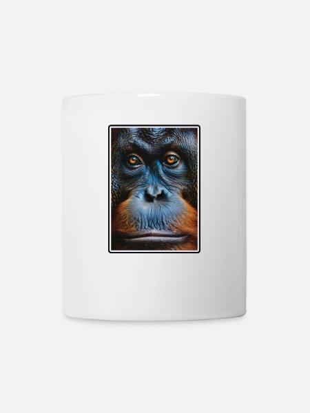 Orangutan Orang-Utans Orang-Utan - Tasse - Weiß