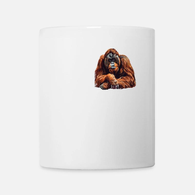 Orang-outan Orangs-outans Orang-outan - Mug blanc - blanc