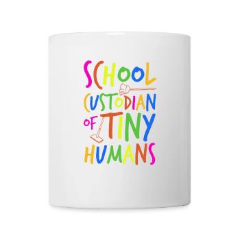 Superviseur d’école de petits humains - Mug blanc - blanc - Devant