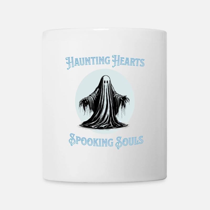 Haunting hearts spooking souls - Mug - white
