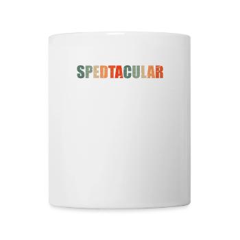 Spedtacular - Mug - white - Front