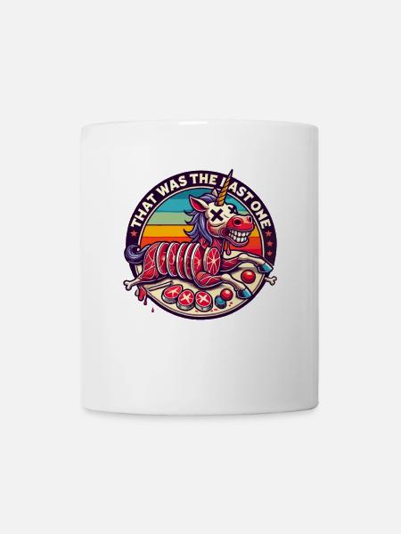 Lustig Düsterer Galgenhumor Das Letzte Gewesen - Tasse - Weiß