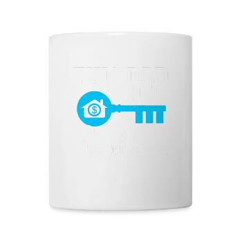 Agent immobilier Agent immobilier - Mug blanc - blanc - Devant