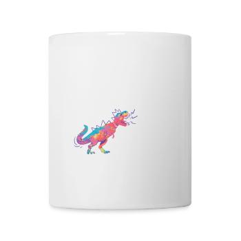 PAUL - Beau prénom de garçon avec dinosaure - Mug blanc - blanc - Devant