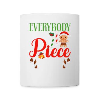 Weihnachten Alle Wollen Ein Stück Von Mir! - Tasse - Weiß - Vorne