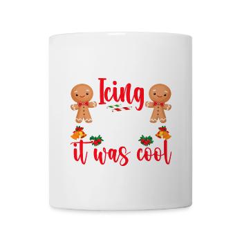 Je suis désolé pour Noël si mon glaçage l’est trop - Mug blanc - blanc - Devant