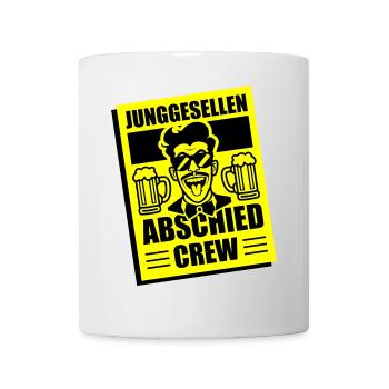 Enterrement de vie de garçon Crew Enterrement de vie de garçon - Mug blanc - blanc - Devant