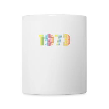 1973 Geburtstag Funky Year - Tasse - Weiß - Vorne