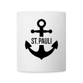 St. Pauli Anker Reeperbahn Kiez - Mug - white - Front