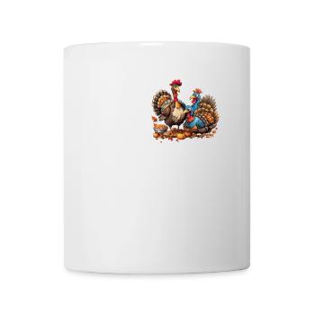 Turkey Truthähne Truthahn - Tasse - Weiß - Vorne