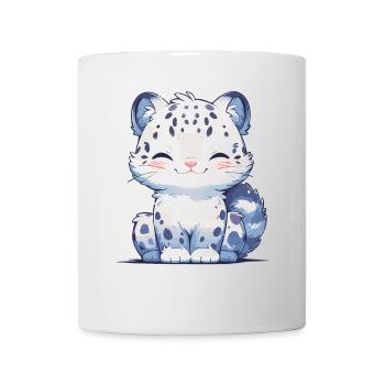 Snow Leopard Schneeleoparde Schneeleopard - Mug - white - Front