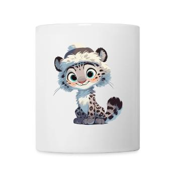 Snow Leopard Schneeleoparde Schneeleopard - Mug - white - Front