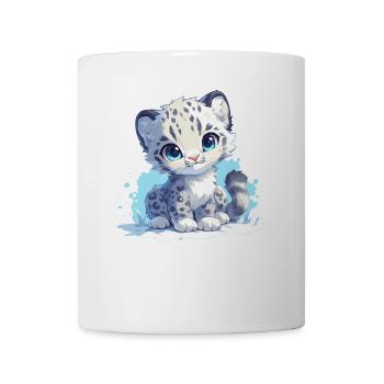 Snow Leopard Schneeleoparde Schneeleopard - Mug - white - Front