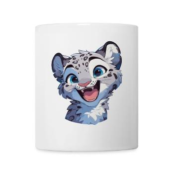 Snow Leopard Schneeleoparde Schneeleopard - Mug - white - Front