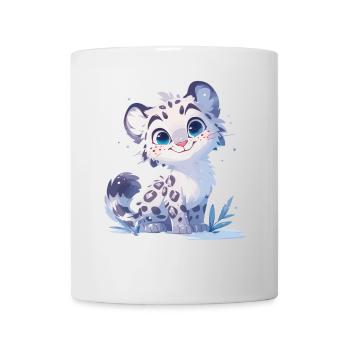 Snow Leopard Schneeleoparden Schneeleopard - Mug - white - Front
