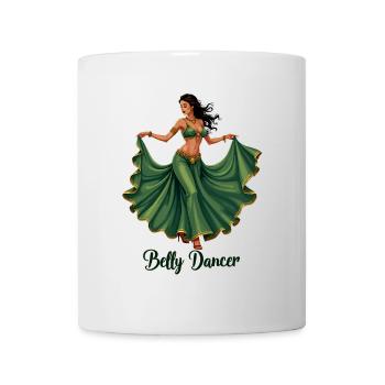 Bauchtanz Bauchtänzerin Bauchtanzkurse - Tasse - Weiß - Vorne