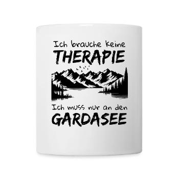Gardasee Lago Di Garda Italien Urlaub - Tasse - Weiß - Vorne