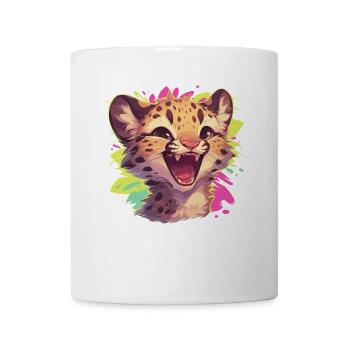 Leoparden Leopard - Mug - white - Front