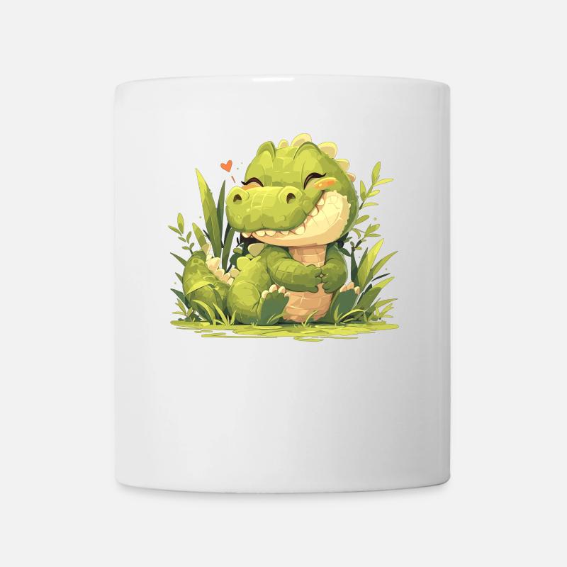 Alligatoren Alligator - Tasse - Weiß