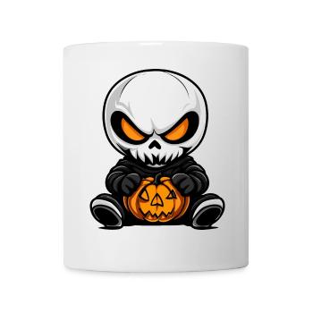 Zombie Halloween Skeleton - Mug - white - Front