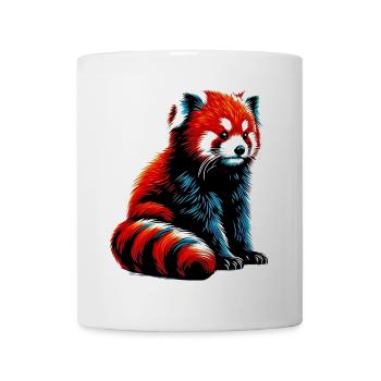 Kleiner Panda - Tasse - Weiß - Vorne