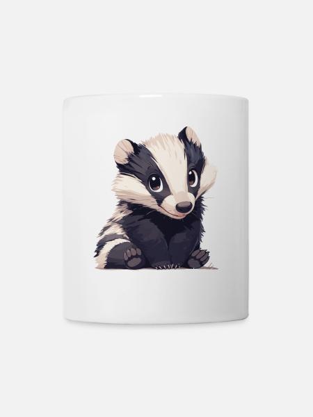 Badger Dachse Dachs - Tasse - Weiß