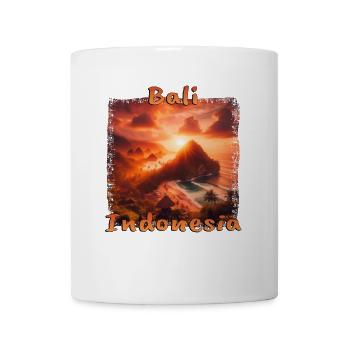 Bali Sunset Beach Indonesia Tropics - Mug - white - Front