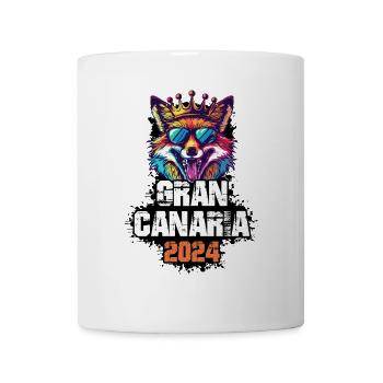 Gran Canaria 2024 Urlaub Fuchs - Tasse - Weiß - Vorne