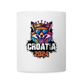 Croatia 2024 Urlaub Fuchs - Tasse - Weiß - Vorne