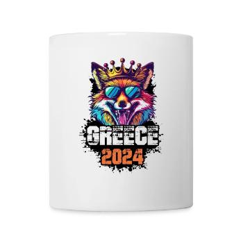 Grèce 2024 Vacances Renard - Mug blanc - blanc - Devant