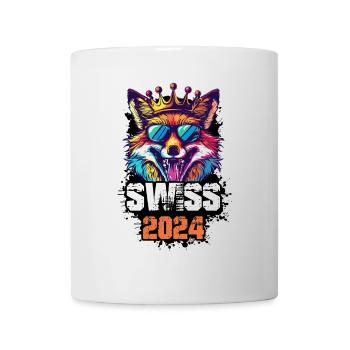 Suisse 2024 Vacances Fuchs Swiss - Mug blanc - blanc - Devant