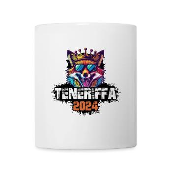 Teneriffa 2024 Urlaub Fuchs - Tasse - Weiß - Vorne