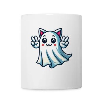 Katzenohren Gespenst Kostümidee Kemonomimi Girl - Tasse - Weiß - Vorne