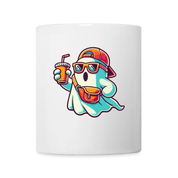 Boo-Jee Fantôme Drôle Fantôme à la mode - Mug blanc - blanc - Devant
