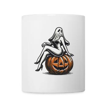 Seductive Ghost Funny Halloween Design - Mug - white - Front