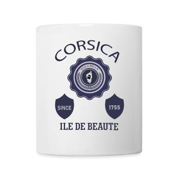Corsica Isula Bella ILE DE BEAUTE Korsika France - Tasse - Weiß - Vorne