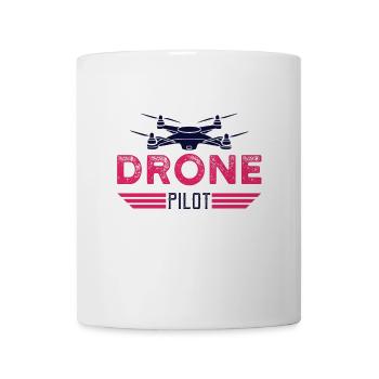 Drohnen Fliegen Drohne - Tasse - Weiß - Vorne