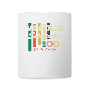 September 2006 Retro Vintage Geburtstagsgeschenk - Tasse - Weiß - Vorne