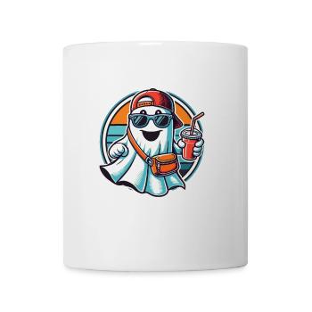Boo-Jee Ghost Funny Fashionable Ghost - Mug - white - Front