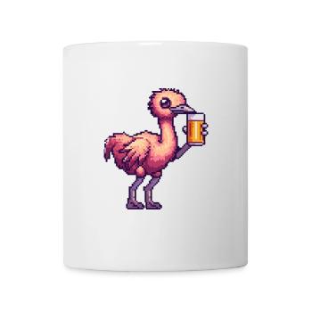 Strauss Beer Pixel - Mug - white - Front