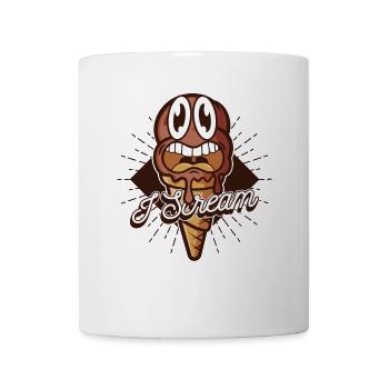 I Scream Gelato Maker Frozen Dessert Lover Eis - Tasse - Weiß - Vorne