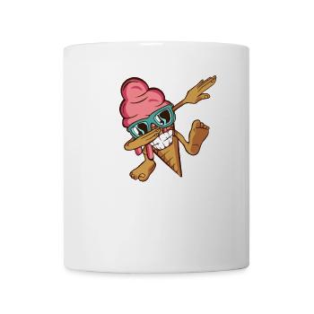 Dabbing sorbetière Gelato Frozen Dessert Ice - Mug blanc - blanc - Devant