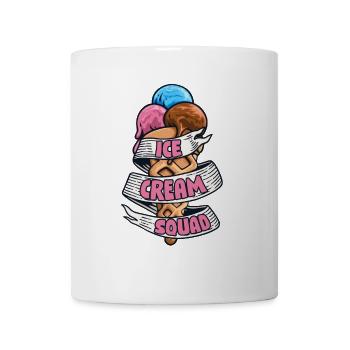 Ice Cream Squad Gelato Maker Amateur de desserts glacés - Mug blanc - blanc - Devant