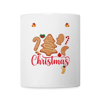 Ce n’est pas accumuler quand ce sont des biscuits de Noël - Mug blanc - blanc - Devant
