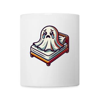 Sad Ghost Funny Ghost Design - Mug - white - Front